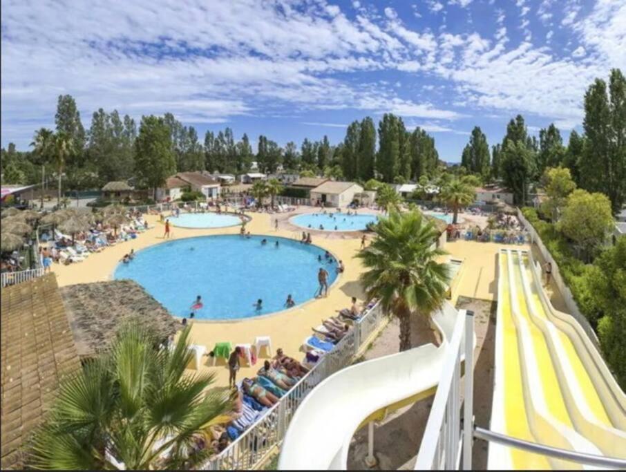 Le Moorea Mobilhome Camping Le Montourey 4 Etoiles Fréjus المظهر الخارجي الصورة